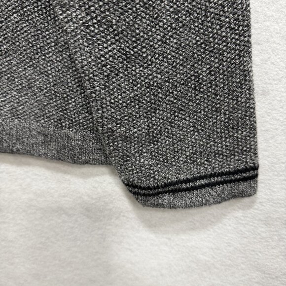 Carbon2Cobalt Sweater Mens XL Gray V Neck Cotton Pullover Casual Lightweight - Picture 6 of 8